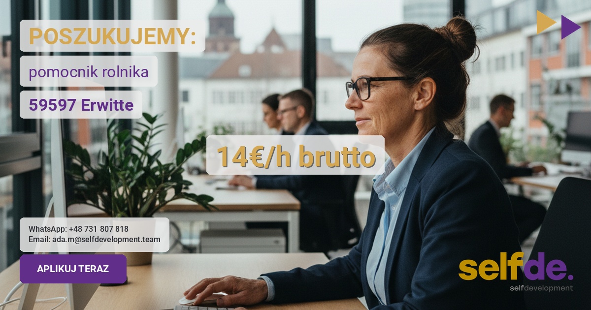 Praca jako złota rączka w Erwitte