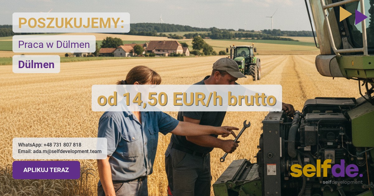 Pracownik przy trzodzie chlewnej - Dülmen - praca w Dülmen