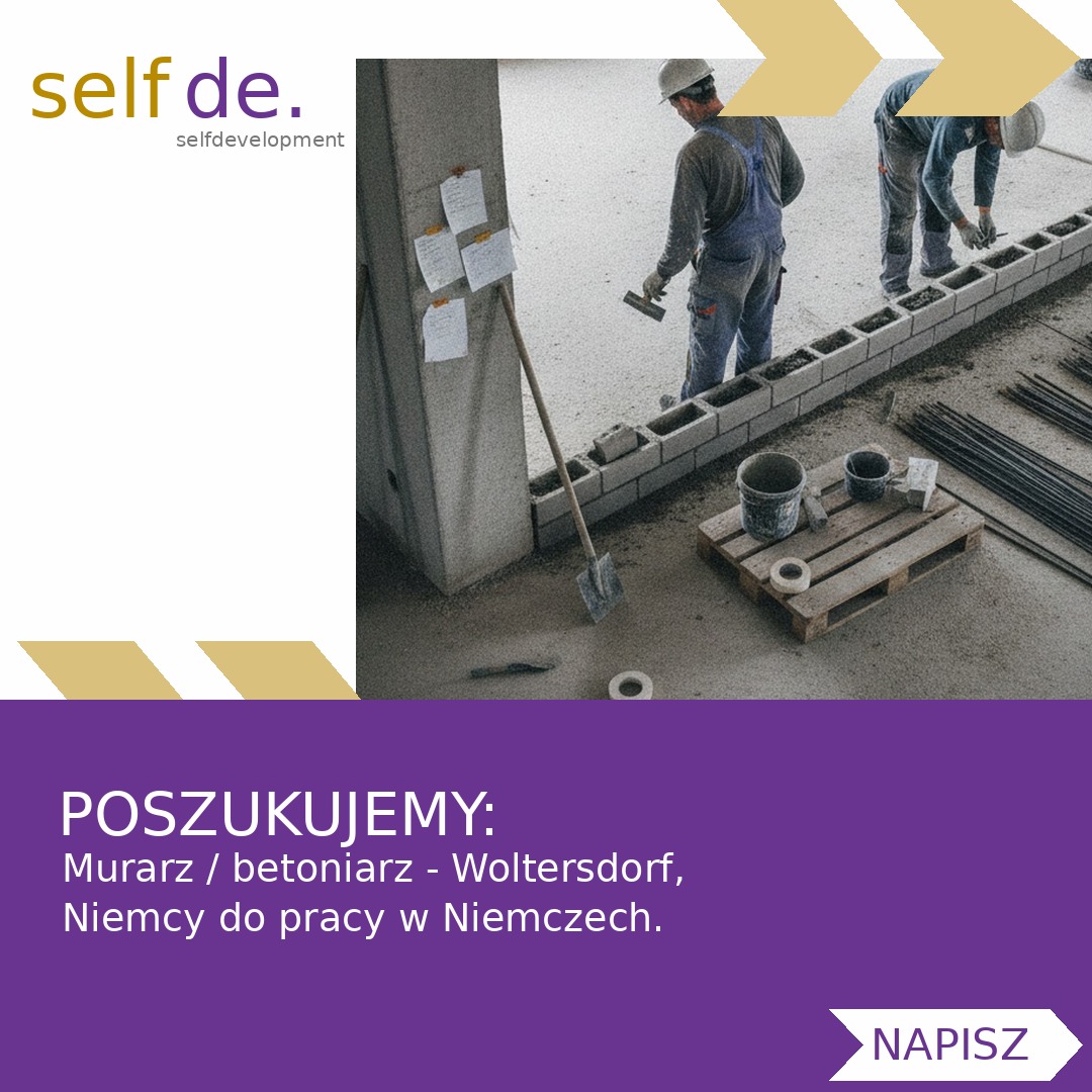 Murarz / betoniarz - Woltersdorf, Niemcy - praca w Woltersdorf, Niemcy
