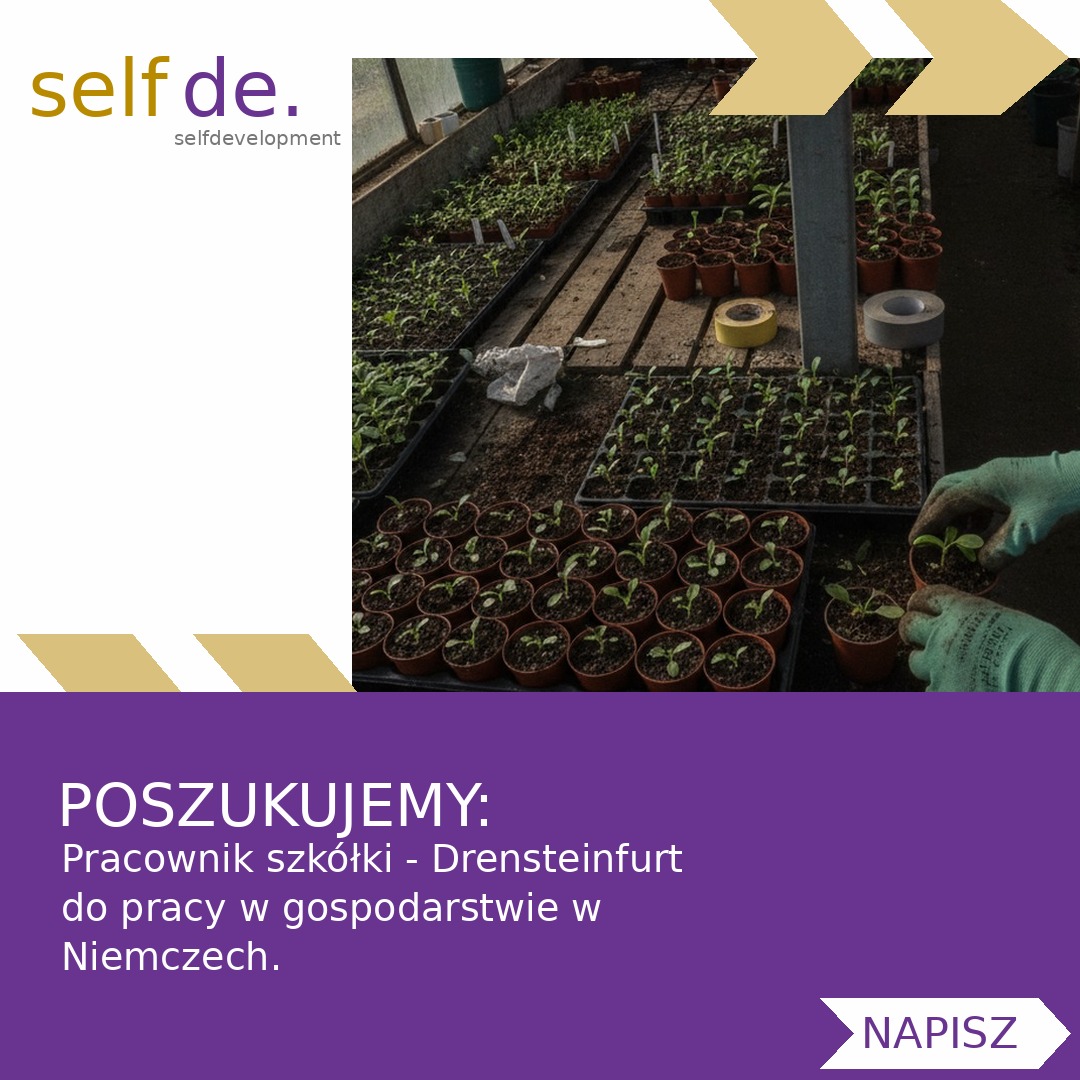 Pracownik szkółki - Drensteinfurt - praca w Drensteinfurt
