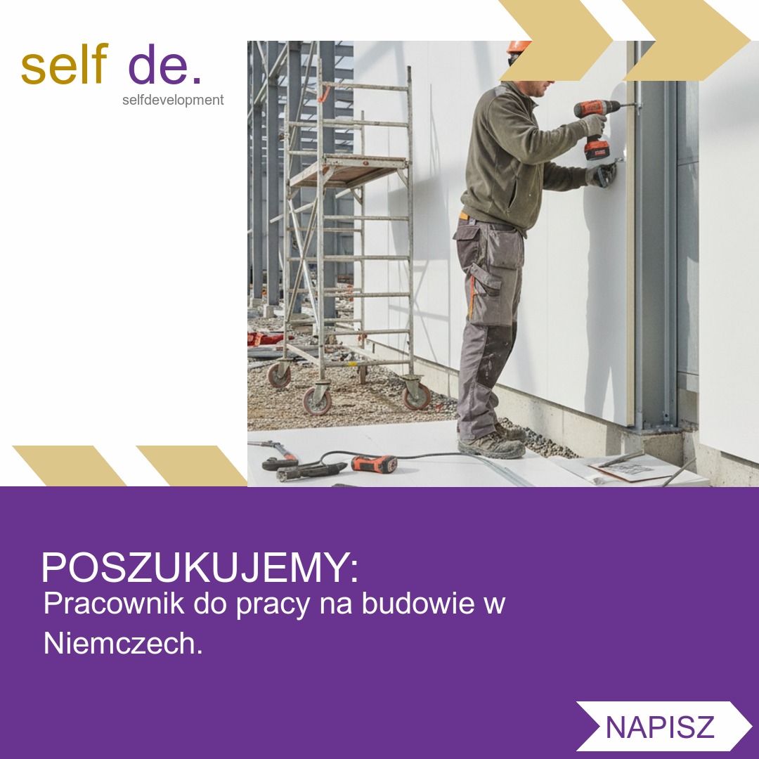 Pracownik budowlany - Wertingen, Niemcy (Siedziba) - praca w Wertingen, Niemcy (Siedziba)