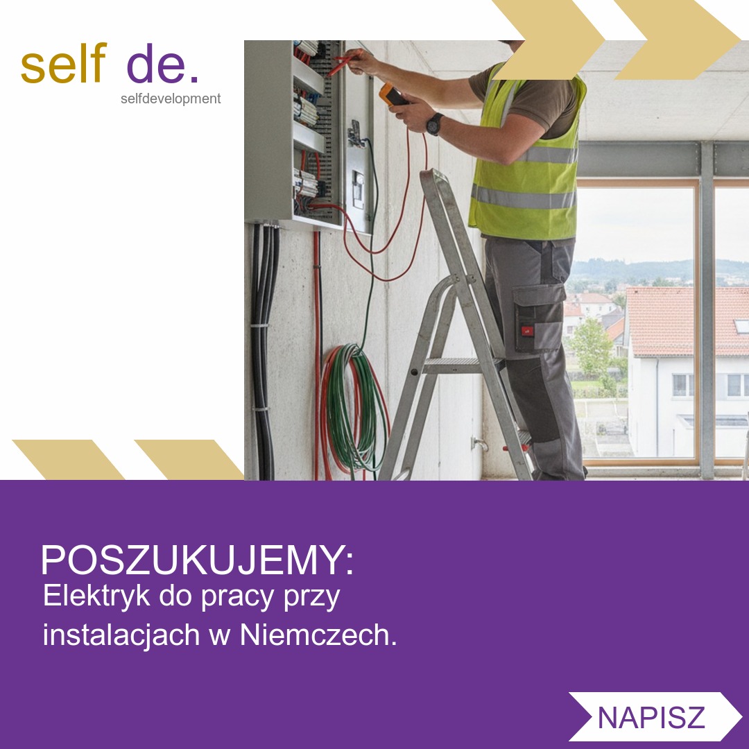 Elektryk / instalator - Birkenau - praca w Birkenau