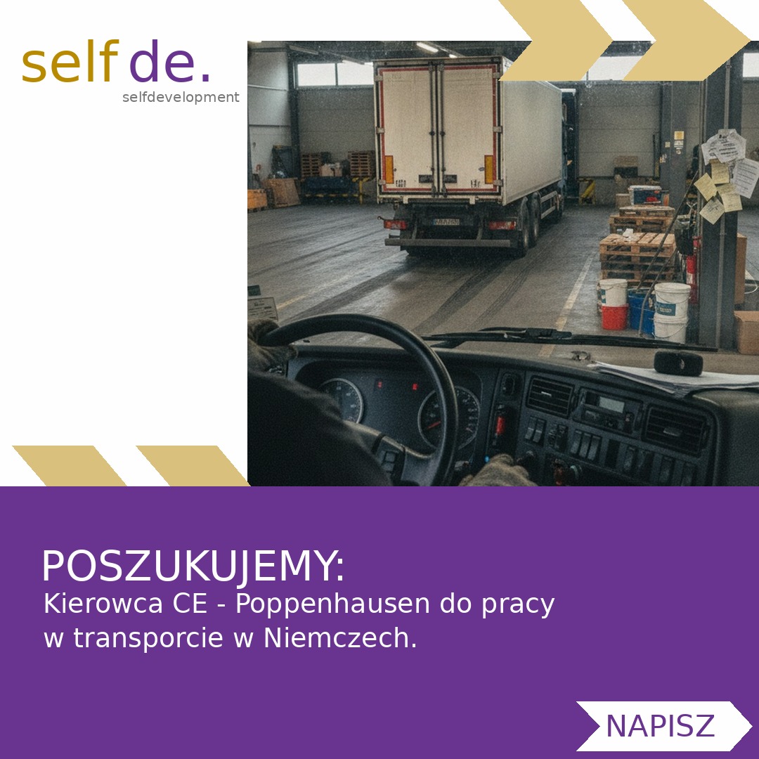 Kierowca CE - Poppenhausen - praca w Poppenhausen