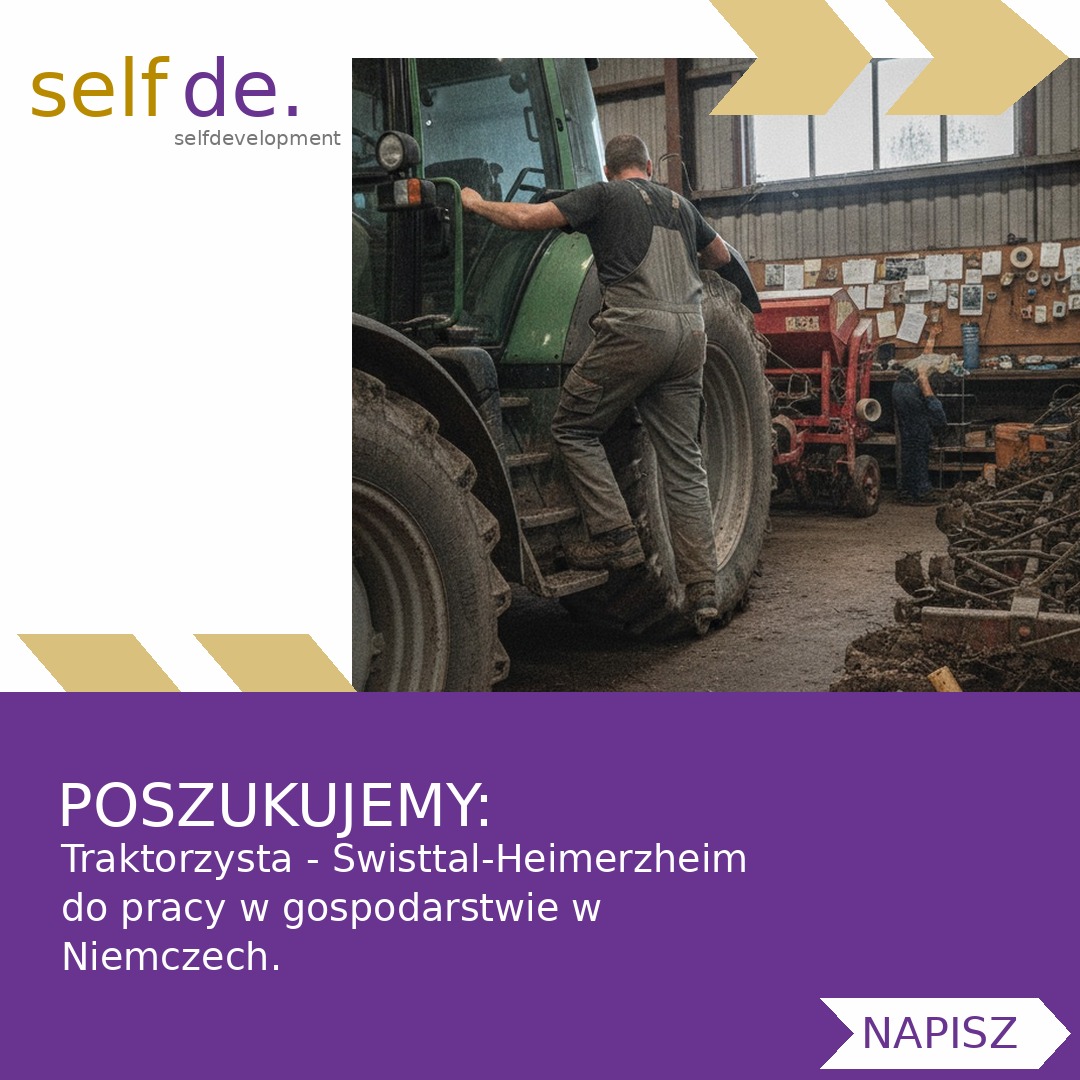 Traktorzysta - Swisttal-Heimerzheim - praca w Swisttal-Heimerzheim