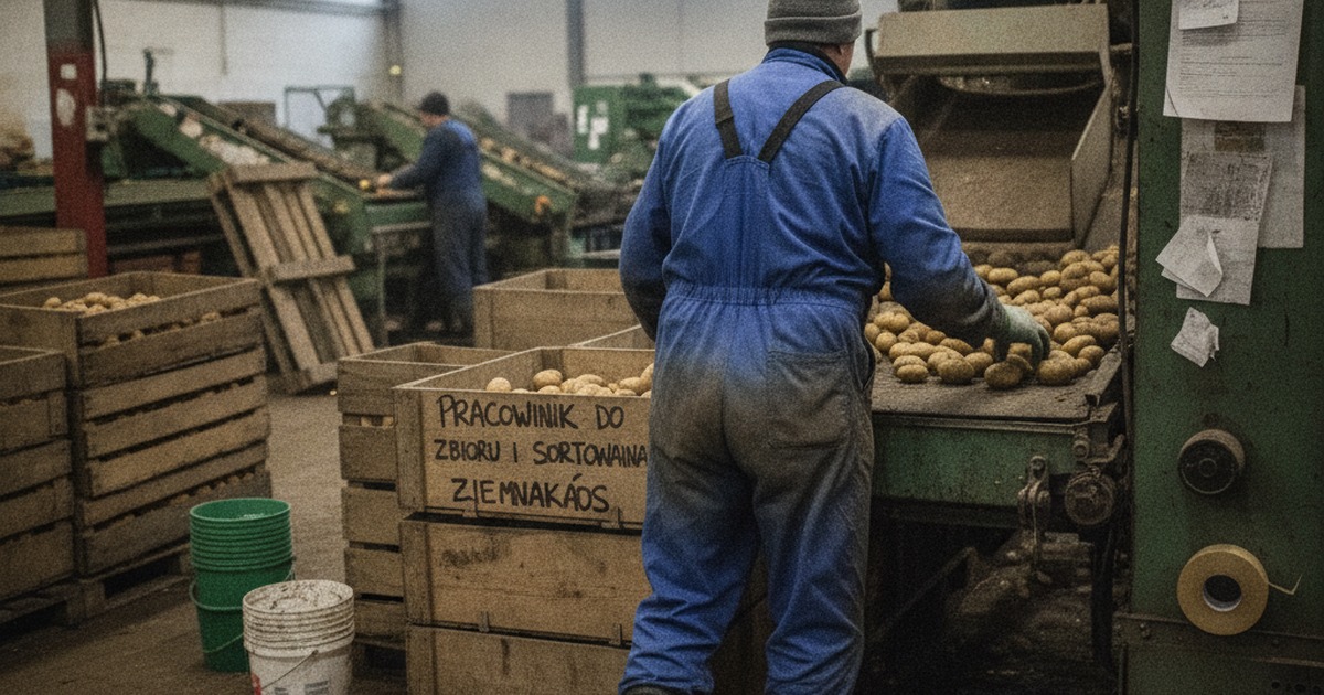 Pracownik do zbioru i sortowania ziemniaków - Rodewald - praca w Rodewald