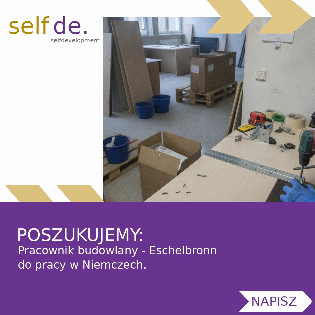 Pracownik budowlany - Eschelbronn - praca w Eschelbronn