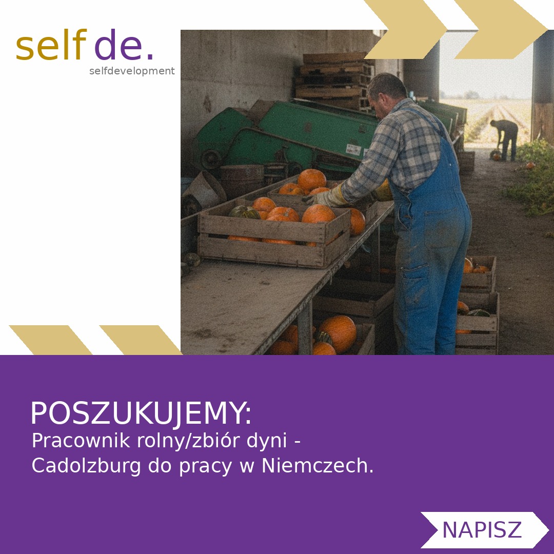 Pracownik rolny/zbiór dyni - Cadolzburg - praca w Cadolzburg