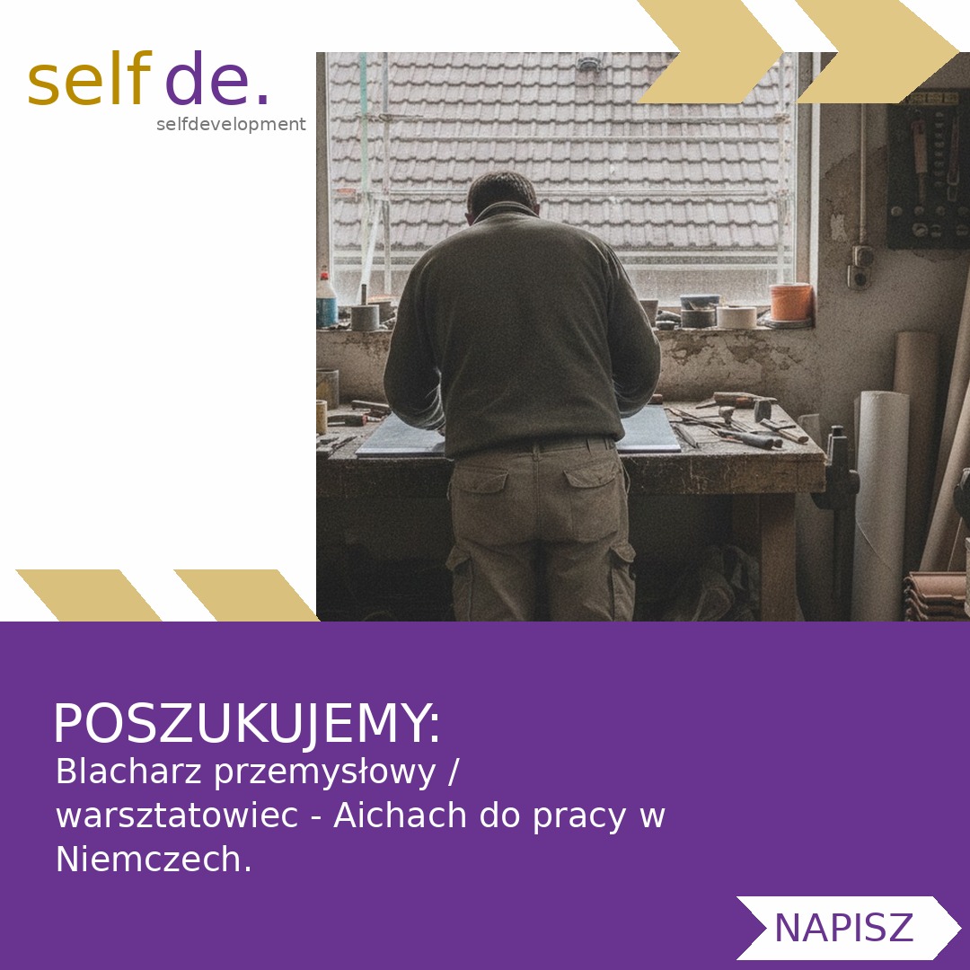 Blacharz przemysłowy / warsztatowiec - Aichach - praca w Aichach