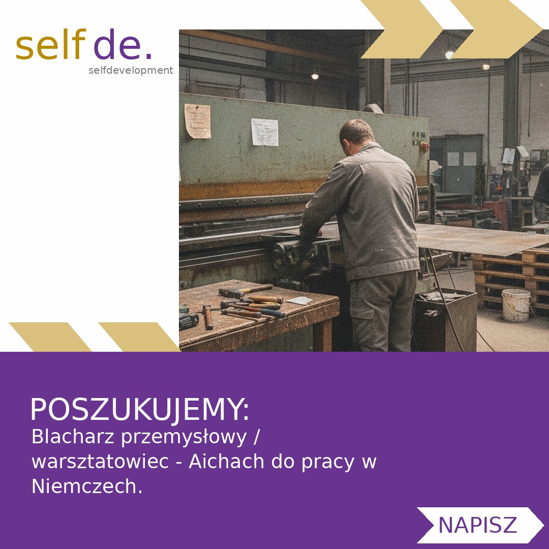 Blacharz przemysłowy / warsztatowiec - Aichach - praca w Aichach