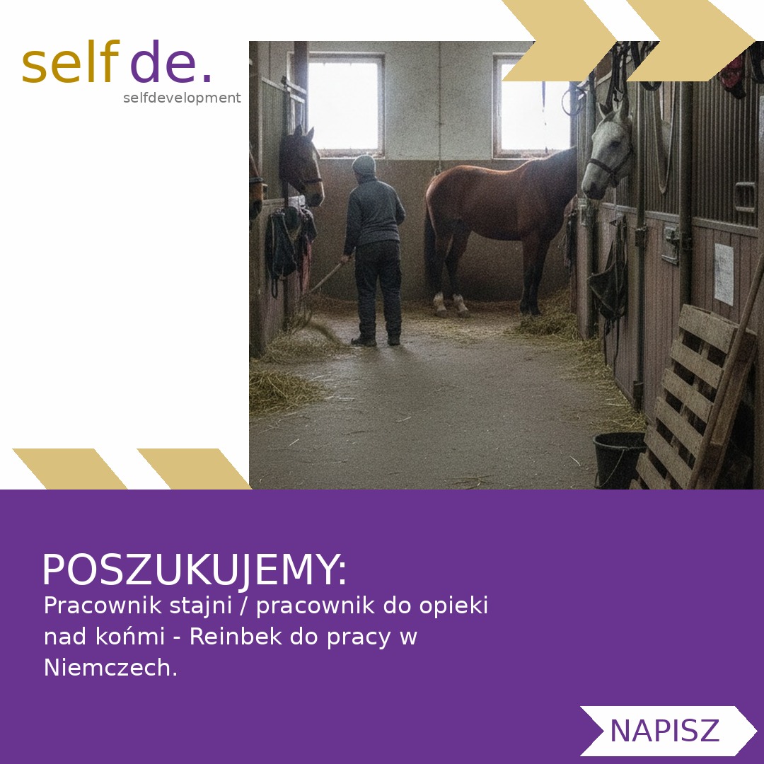 Pracownik stajni / pracownik do opieki nad końmi - Reinbek - praca w Reinbek