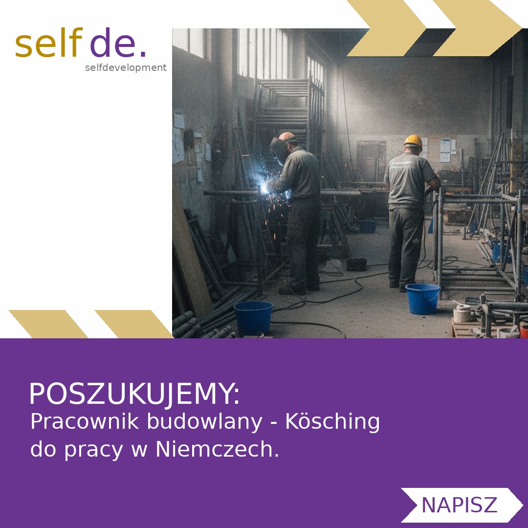 Pracownik budowlany - Kösching - praca w Kösching