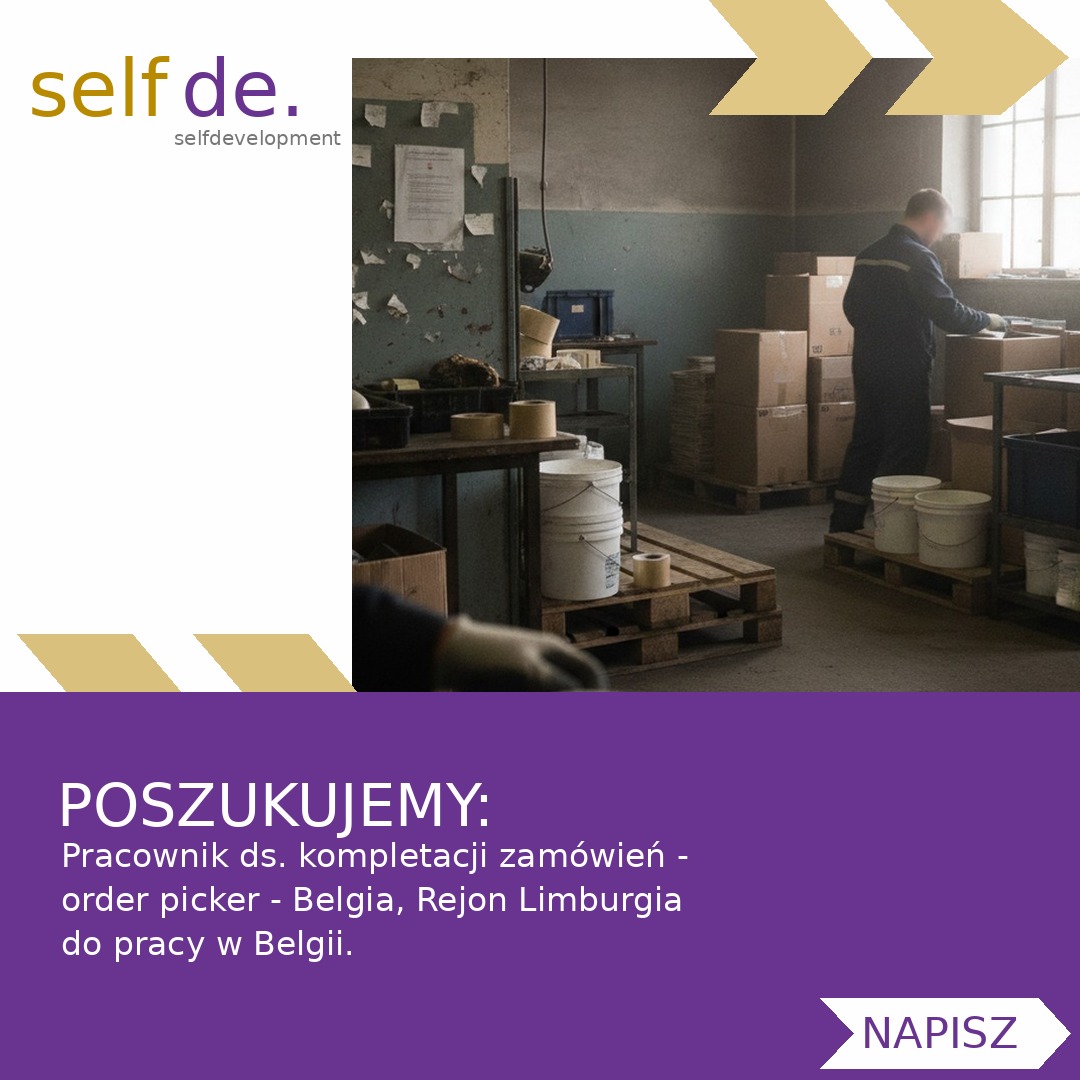 Pracownik ds. kompletacji zamówień - order picker - Belgia, Rejon Limburgia - praca w Belgia, Rejon Limburgia