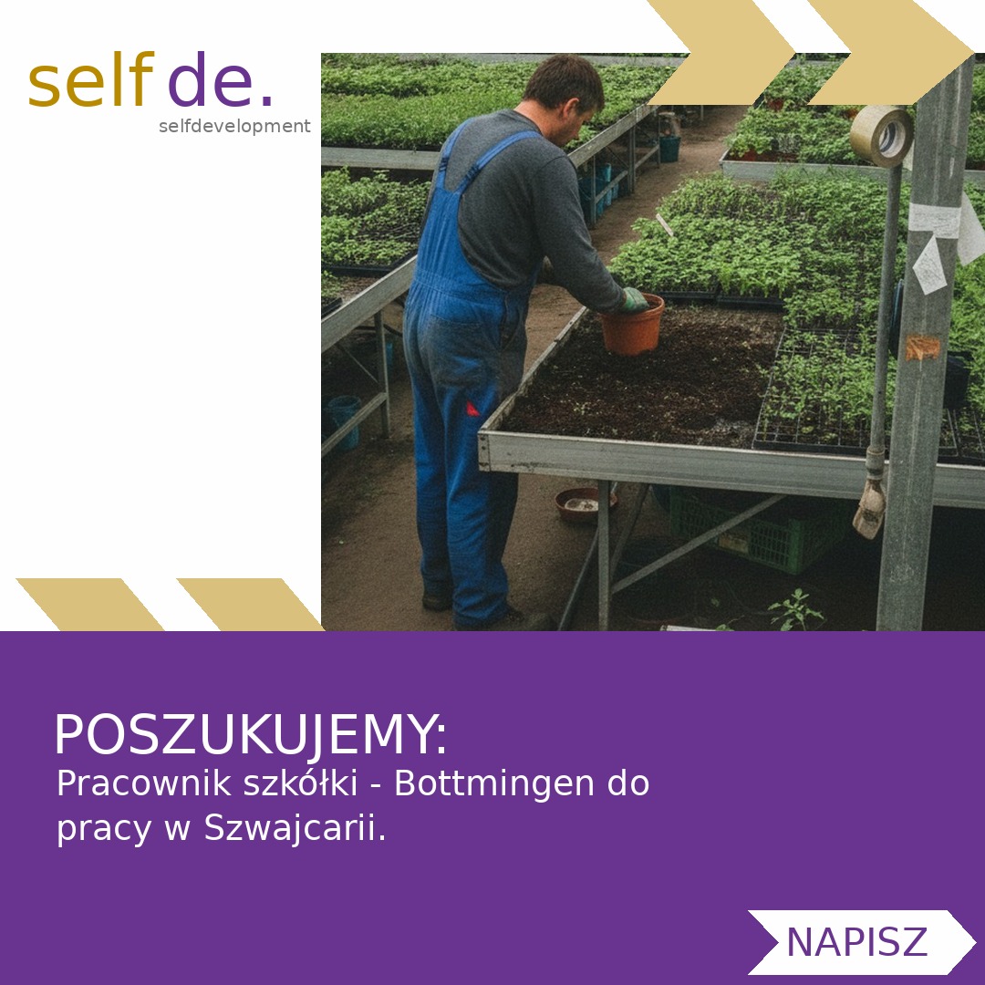 Pracownik szkółki - Bottmingen - praca w Bottmingen