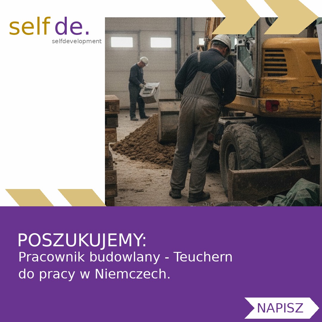 Pracownik budowlany - Teuchern - praca w Teuchern