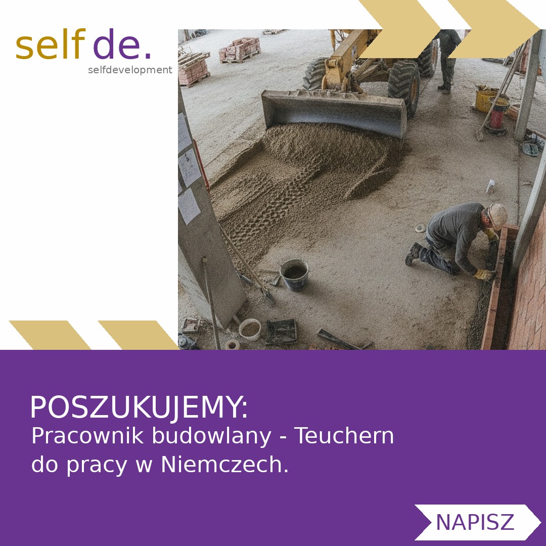 Pracownik budowlany - Teuchern - praca w Teuchern