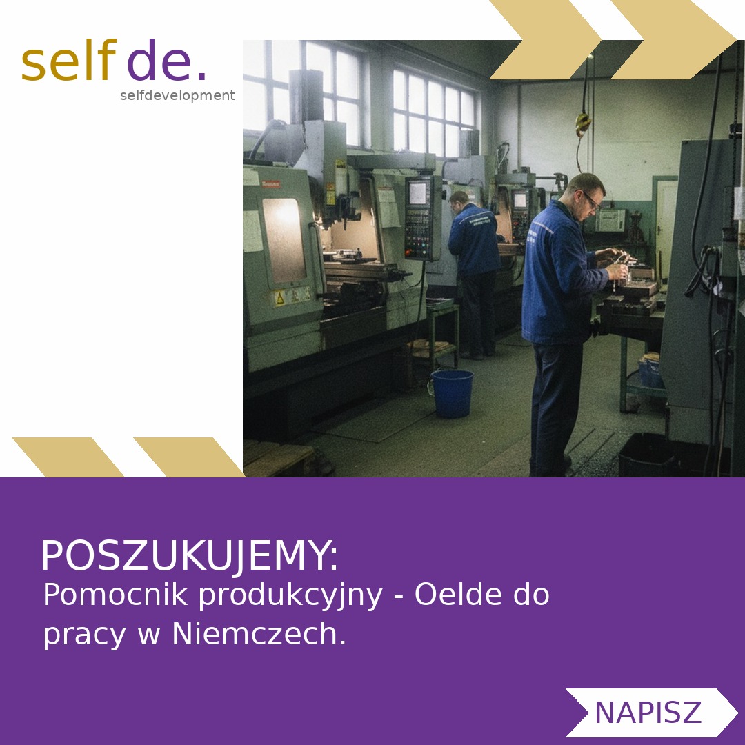 Pomocnik produkcyjny - Oelde - praca w Oelde