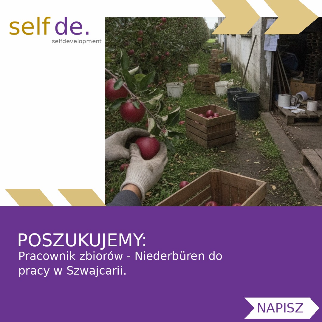 Pracownik zbiorów - Niederbüren - praca w Niederbüren