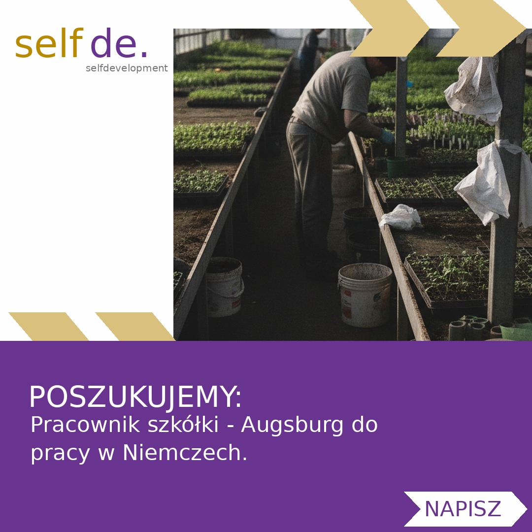 Pracownik szkółki - Augsburg - praca w Augsburg