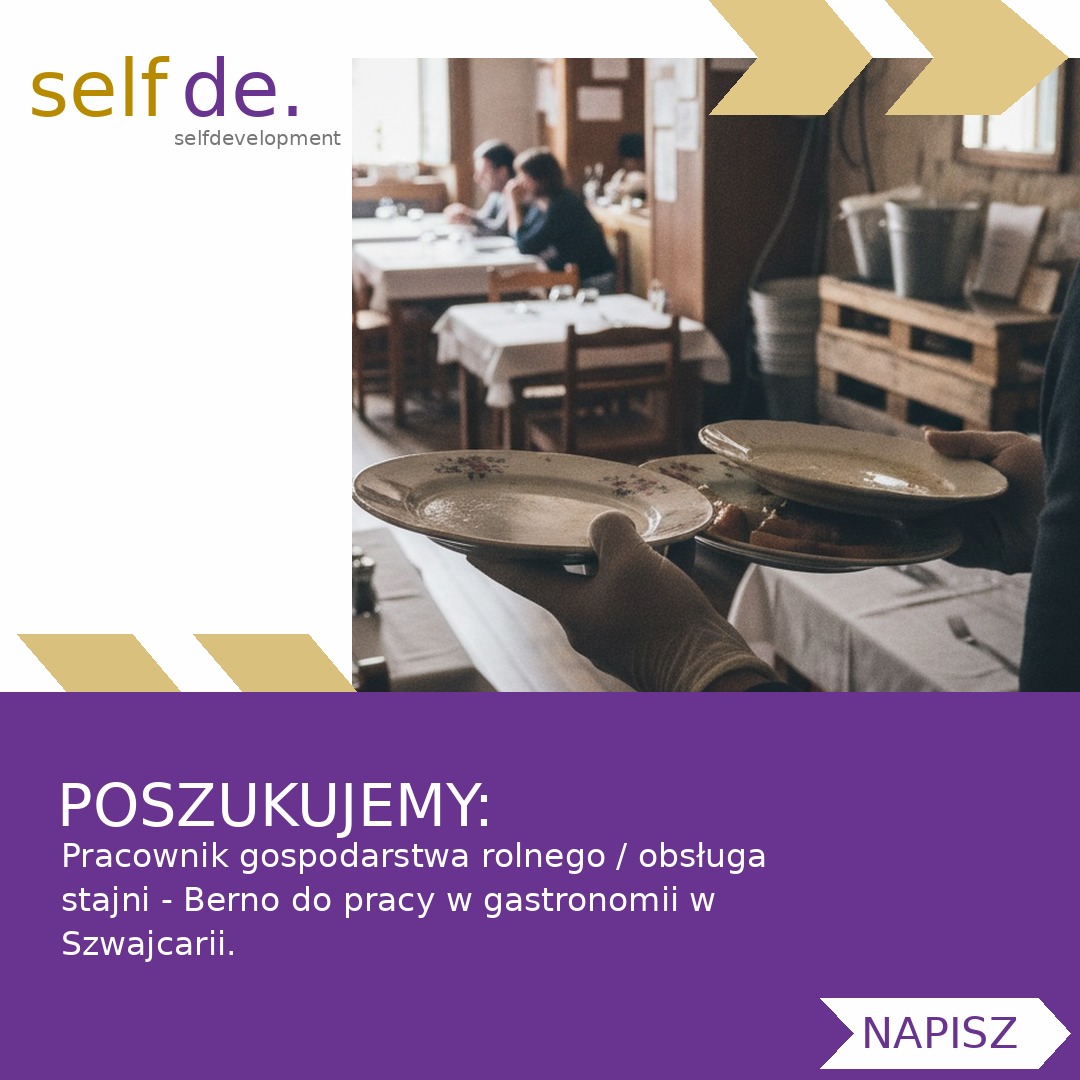 Pracownik gospodarstwa rolnego / obsługa stajni - Berno - praca w Berno