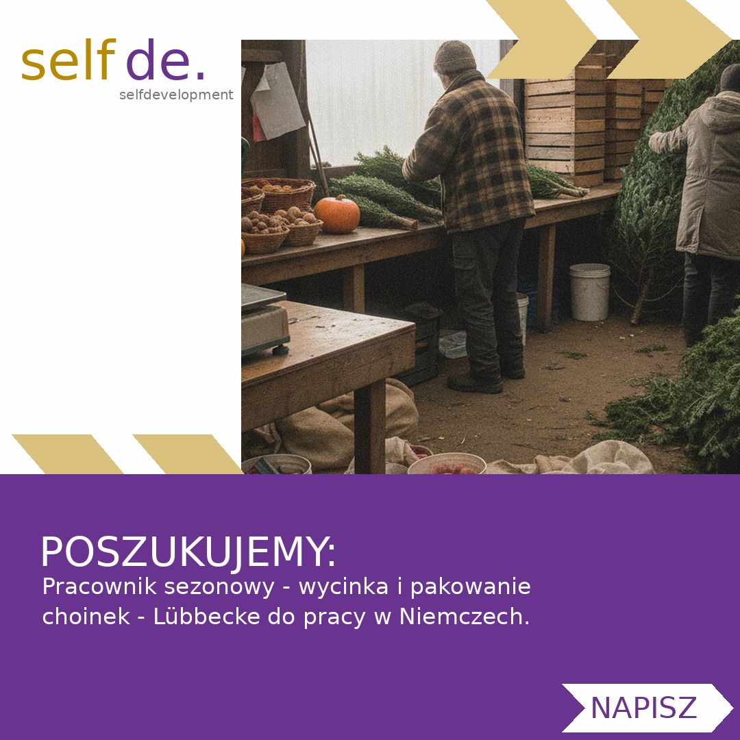 Pracownik sezonowy - wycinka i pakowanie choinek - Lübbecke - praca w Lübbecke