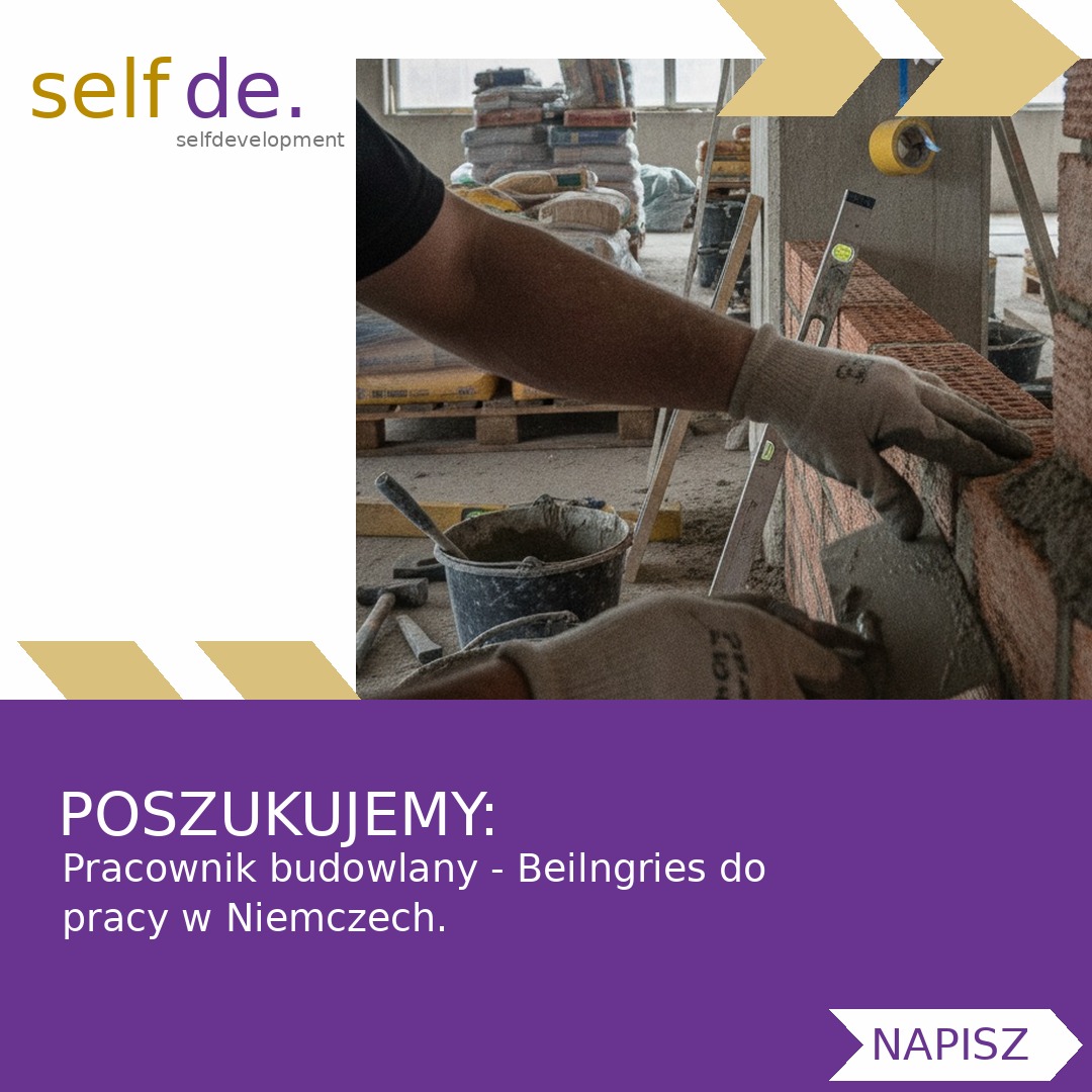 Pracownik budowlany - Beilngries - praca w Beilngries