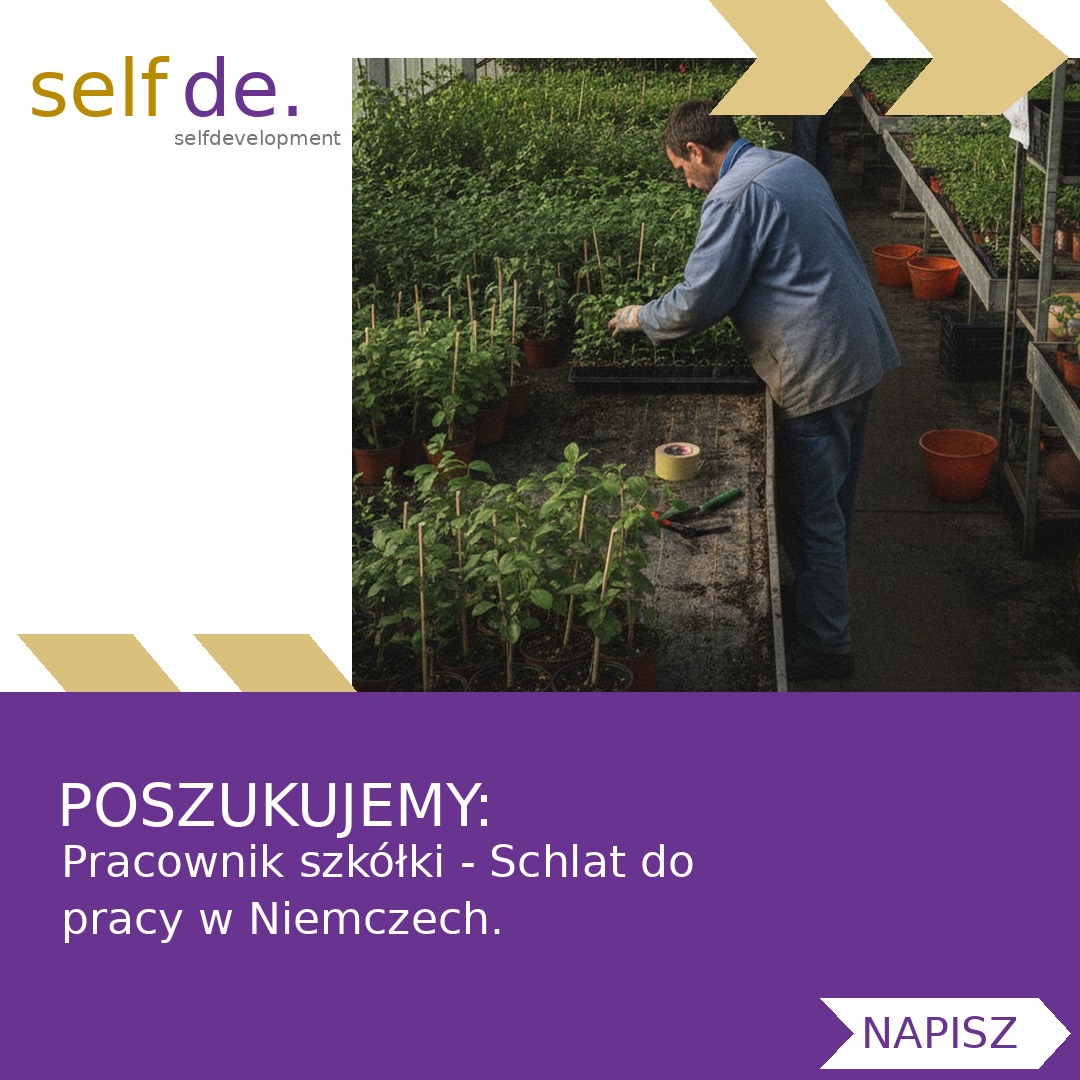 Pracownik szkółki - Schlat - praca w Schlat