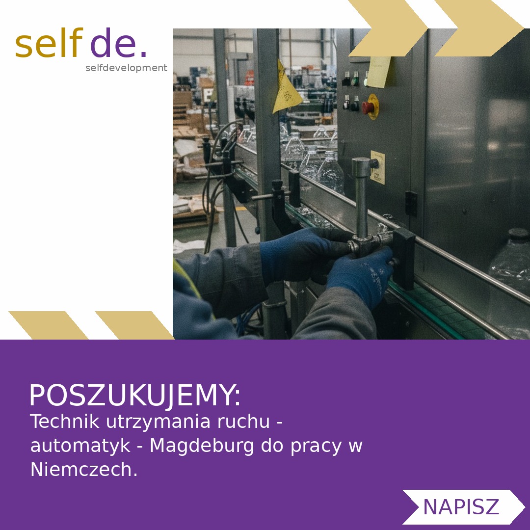 Technik utrzymania ruchu - automatyk - Magdeburg - praca w Magdeburg