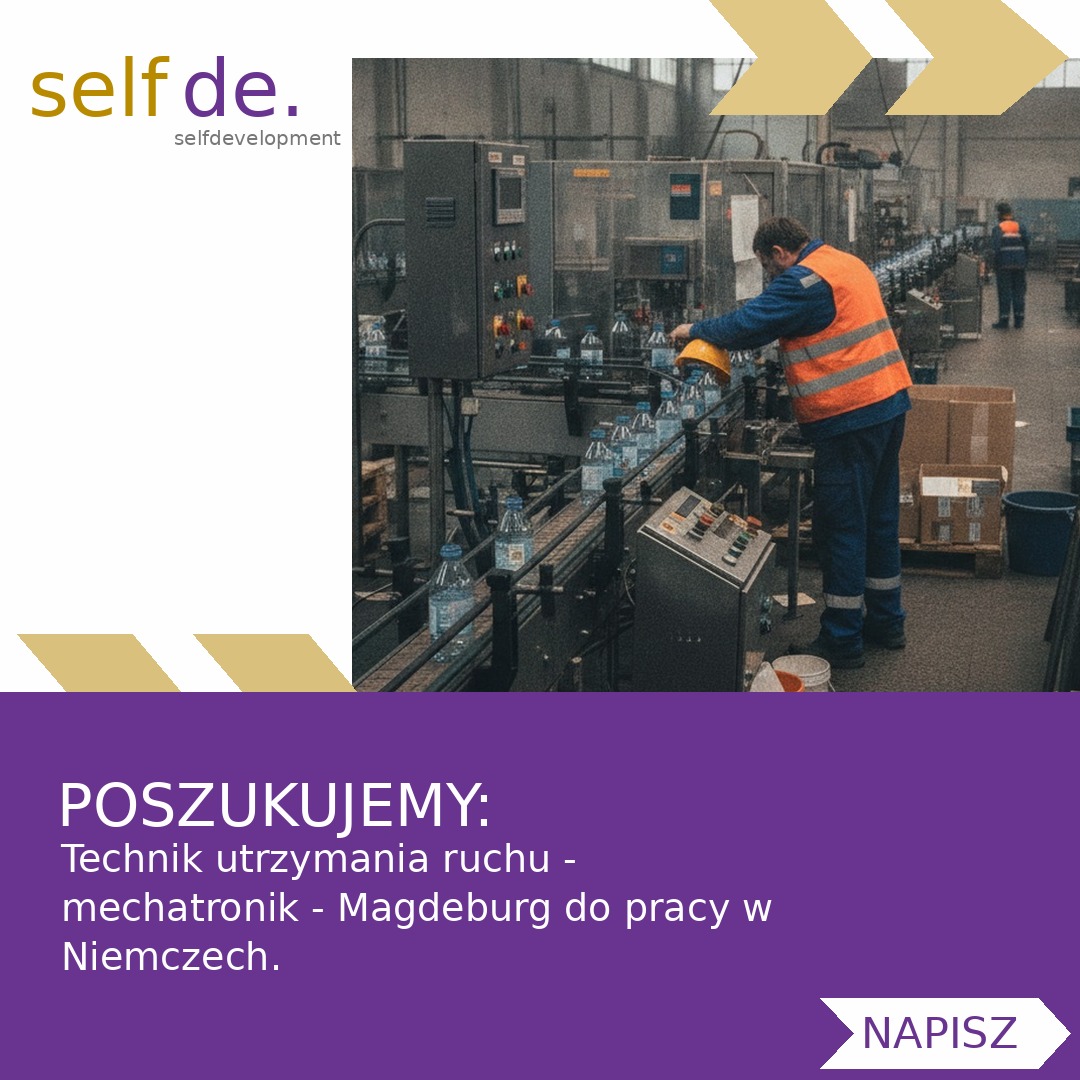 Technik utrzymania ruchu - mechatronik - Magdeburg - praca w Magdeburg